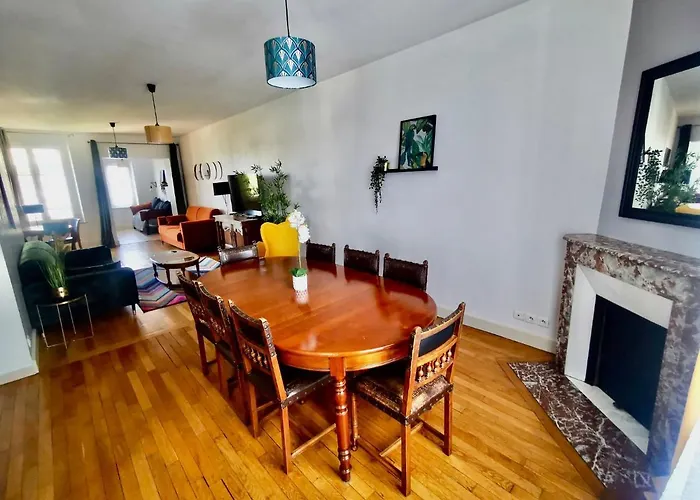 Apartamento Frida- Thermal A 2 Min- 10 Pers - Chez Julie Nancy